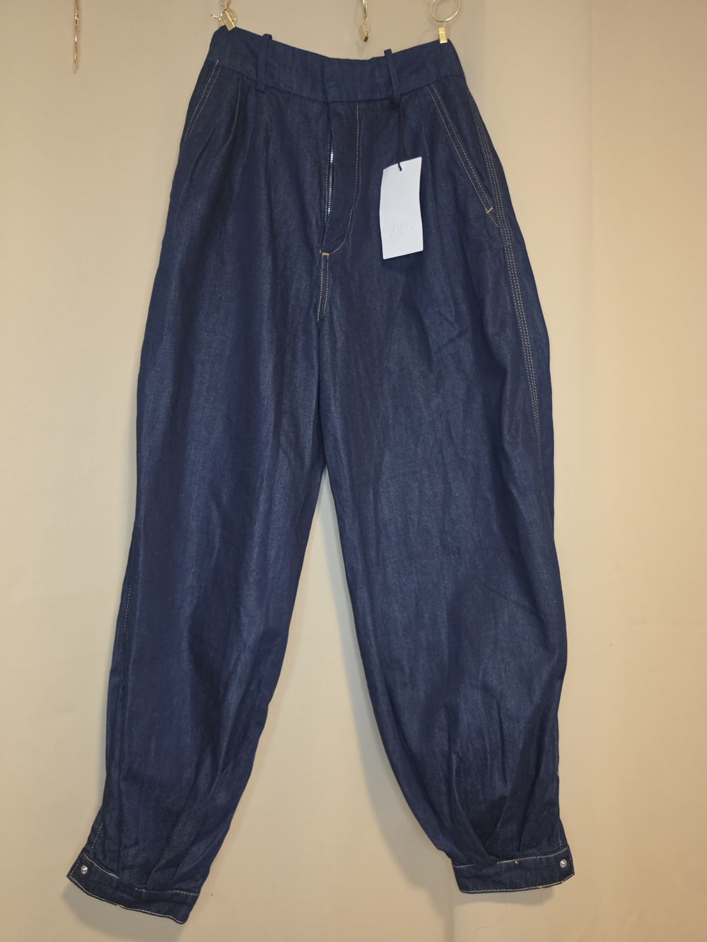 Zara  Relaxed Dark Indigo Jeans